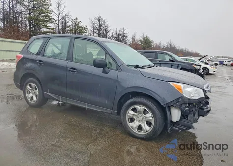 2015 Subaru Forester 2.5I из США, поврежденный, VIN JF2SJAAC7FG531850